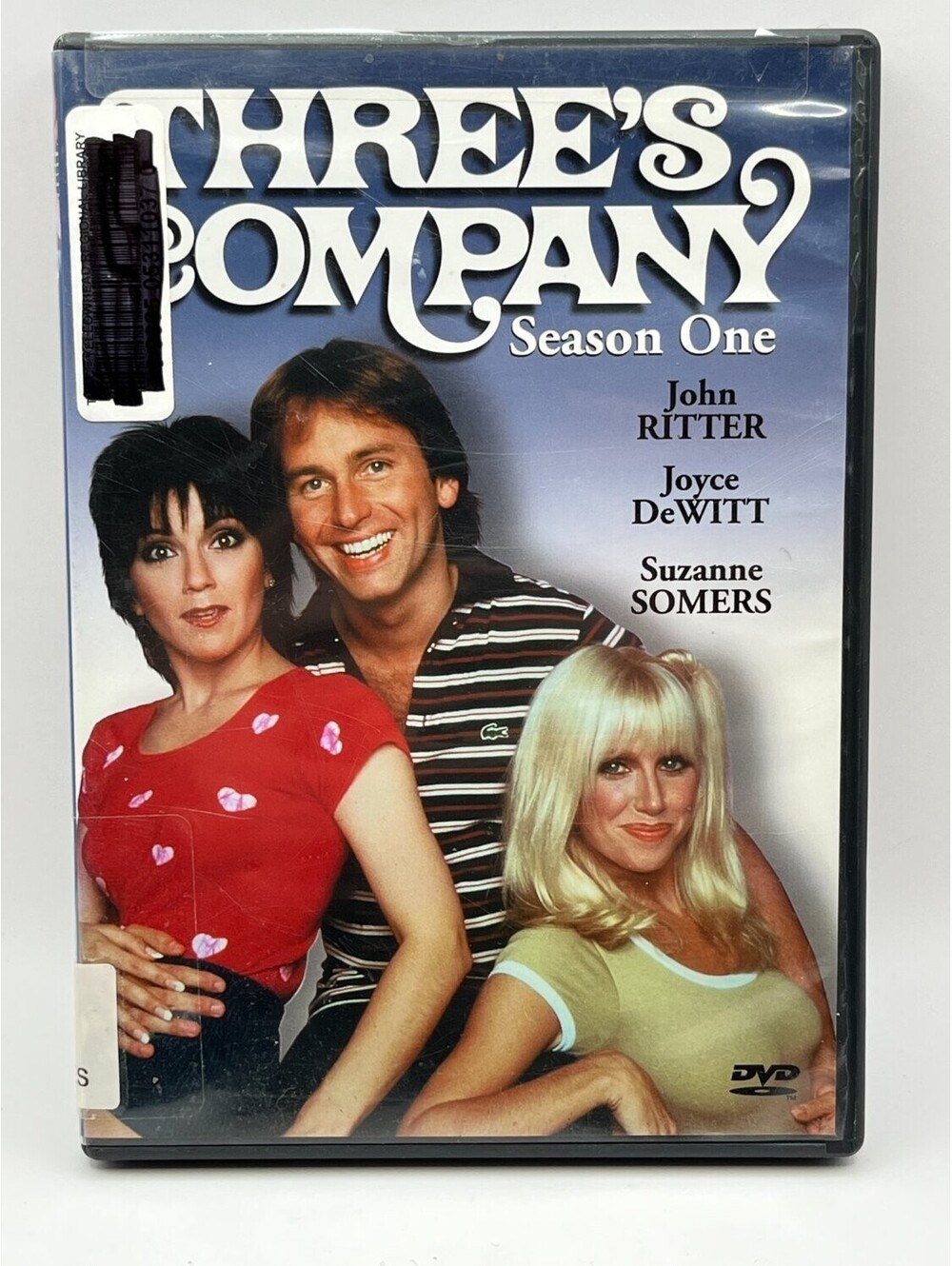 Three's Company DVD Season One John Ritter 2003 Release (1977 2003